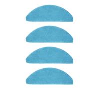 Niceminiwall Microfiber Mop Cloths for Conga 7490, 7490, For X-Treme Robot Vacuum - Lint-, Highly Absorbent Cleaning Pads, 4-Pack(4 PACK)