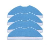 Niceminiwall Microfiber Replacement Mop Cloths Compatible with For Tapo RV30 Max Plus RV30 Max RV20 Max Plus RV20 Max Robot Vacuum Cleaner Washable Floor Cleaning Pads