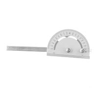 Niceminiwall Mini Table Saw Angle Ruler for Circular Router Miter Gauge, Metal T-Slot Guide, Precision Measuring Tool for DIY Woodworking Projects in Workshop, Compatible(0)