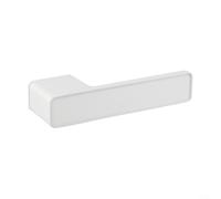 Niceminiwall Minimalist Magnetic Silent Door Lock for Bedroom and Interior Doors, Zinc Alloy Keyless Entry Integrated Lock with Smooth Operation in(White)