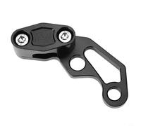 Niceminiwall Motorcycle Brake Line Hose Cable Clamp Protector Bracket Aluminum Alloy for Most Bikes with Multi-Directional Mounting and Anodized Finish(Black)