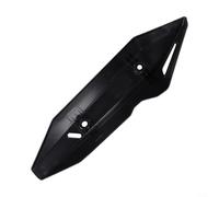Niceminiwall Motorcycle Exhaust Pipe Cover for Click 150/125 Heat Insulation Guard ABS Material Carbon Fiber Black Anti- Wear-Resistant Non-Deformation Quick(carbon fiber)