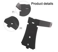 Niceminiwall Motorcycle GPS Mount Bracket Navigation Holder Aluminium Black Dashboard Windshield Compatible with For FORZA 350 2020-2021 Direct Installation