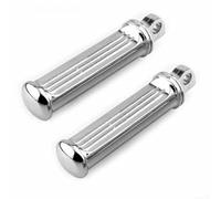 Niceminiwall Motorcycle Rear Footrest For CNC Aluminum Alloy Foldable Passenger Footpeg Set, 1 Pair Anti-Slip Folding Pedals for Motorbike Passenger Support, For Durable(White)