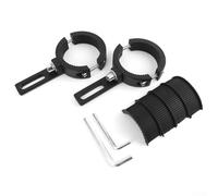 Niceminiwall Motorcycle Spotlight Bracket Adjustable Headlight Mount 4-6.2cm Shock Absorber Clamp for Electric Scooter for ATV UTV Car Boat Fog Light License Plate