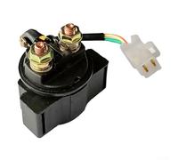 Niceminiwall Motorcycle Starter For Relay Switch ABS Engine Solenoid Compatible with For 300 and ZY-125 Motorbike Models, Lasting Black Replacement Part for Reliable Starting