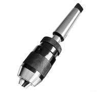 Niceminiwall MT2 R8 Taper Drill Chuck B10-B22 Self-Tightening Chuck Adapter for Lathe CNC Machine Tool Holder with 3-Jaw Design(1-16mm B18 MT2 Rod)