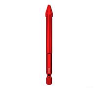 Niceminiwall Multi Purpose Eccentric Drill Bit 6-12mm Hex Shank Triangle Head Design For Glass Tile Wood Metal Double U Shaped Chip Flute(8mm)