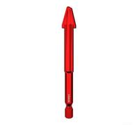 Niceminiwall Multi Purpose Eccentric Drill Bit 6-12mm Hex Shank Triangle Head Design For Glass Tile Wood Metal Double U Shaped Chip Flute(10mm)