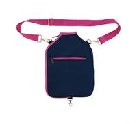 Niceminiwall Neoprene Pickleball Paddle Cover, 9.4 x 12.2 Inch Storage Bag with Adjustable Strap - Water-Resistant, Scratch-Proof, Compatible with Franklin & For Sel(DARK BLUE)