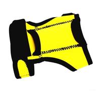Niceminiwall Neoprene Scuba Torch Holder Strap for Diving Flashlight Mount, Soft Hand Strap for Underwater SCUBA Diving Light, Fits Torches with 25-32mm Diameter for(yellow)