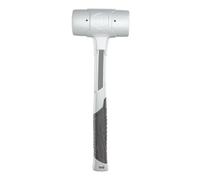 Niceminiwall Non-Elastic Rubber Installation Hammer with Forged High Carbon Steel Head for Floor Laying, House Decoration and Building Demolition, Tile Leveling Tool in(1P)