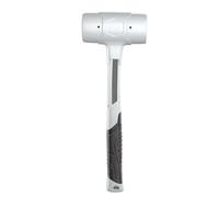 Niceminiwall Non-Elastic Rubber Installation Hammer with Forged High Carbon Steel Head for Floor Laying, House Decoration and Building Demolition, Tile Leveling Tool in(2P)