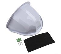 Niceminiwall Outdoor Camera Protective Cover Waterproof Rainproof Shell with ABS Material for Home Security Equipment, For Easy Installation and Clear Visibility(1pcs)