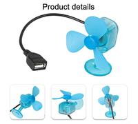 Niceminiwall Outdoor Wind Turbine Generator Fan for for Electric Vehicles and Cars, 5V USB Output Mobile Power Charger, Lightweight ABS Renewable Energy Source for for Phones,