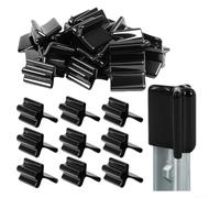 Niceminiwall Pack Of 50 PVC T Post Covers For Enhanced Safety, Designed To Minimize Injuries By Covering Pointed Fence Posts And Resist Weather Effects