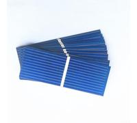 Niceminiwall Polycrystalline Solar Cell Panel Kit 39x19mm 0.5V Mini Solar Panel Cells for DIY Projects Battery Charging Power Generation System 100 Pack
