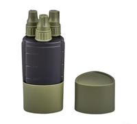Niceminiwall Portable Sauce Bottle Set with Graduated Scale for for Precise Dispensing, 3PCS 100ml Plastic Condiment Dispensers for for Ketchup, Mustard, BBQ Sauce, Oil, Suitable for(Green)