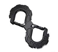 Niceminiwall Premium Alloy Steel S Shape Hook for Trailers Sturdy Design for Off Road Recovery Needs (Black)