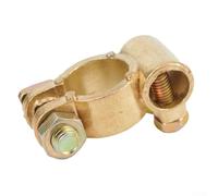 Niceminiwall Quick Release Battery Terminal Connectors Clamps with Solid Brass Construction for Car Van 4x4 Caravan Leisure Batteries 12V Positive and(2Pcs)