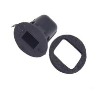 Niceminiwall Rear Light Grommet ABS Black Rear Tail Lamp Seal Square Mouth 1104926-00-B Compatible with for Model 3 and Model Y Exterior Replacement Part for