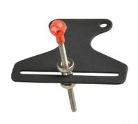 Niceminiwall Recurve Bow Sight with T-Needle Design, Pin Adjustable Sight for Takedown Recurve, Longbow & Straight Bows - Stainless Steel,(red)