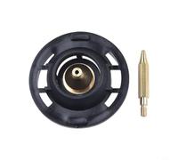 Niceminiwall Replacement Airbrush Nozzle for for Electric Spray with Flow Control Spray Tip, Lasting Copper and Plastic Construction, Compatible with 0.5mm to 2.5mm Sizes(.8mm)