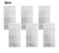 Niceminiwall Replacement Filter for Vexilar for W7/W11 Robot Vacuum Cleaner, 3-Pack or 6-Pack for HEPA-Compatible Dust & Pet Dander Filtration, Washable Mesh(6pcs)
