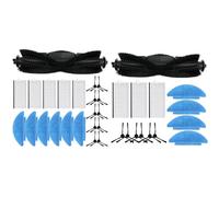 Niceminiwall Replacement Parts for Conga 7490 and 7490 For X-Treme Robot Vacuum - Main Brush, Mop Pads, Side Brushes, Filters For Models(B)