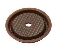 Niceminiwall Reusable Silicone Cap Lids Set for VertuoLine Refillable Coffee Capsules with Plastic Spoon and Brush Temperature Resistant Sealing Covers(4 lids)