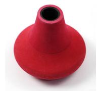 Niceminiwall Rod Butt for Fishing Rod Holder For EVA and ABS Shock Absorbing Pad 2.5cm Inner Diameter Compatible with Sea Boat Drift Fishing 8.5cm Diameter 8cm Height(Red)