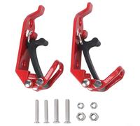 Niceminiwall Roof Rack Mount Kit with Metal Rubber Clamps for Secure Tool and Equipment Attachment, Compatible with Shovels, Bikes and Outdoor Gear for Trucks, Cars and(2pcs)