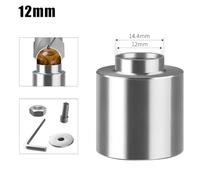 Niceminiwall Round Bead Router Bit Base for Woodworking and Bead Making, Cobalt Alloy Construction with Anti-Misalignment Design, Compatible with Laminate MDF(12mm)