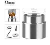 Niceminiwall Round Bead Router Bit Base for Woodworking and Bead Making, Cobalt Alloy Construction with Anti-Misalignment Design, Compatible with Laminate MDF(30mm)