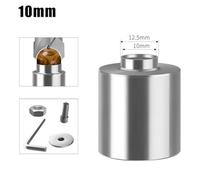 Niceminiwall Round Bead Router Bit Base for Woodworking and Bead Making, Cobalt Alloy Construction with Anti-Misalignment Design, Compatible with Laminate MDF(10mm)