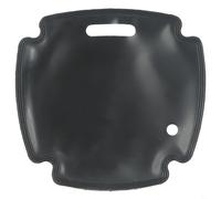 Niceminiwall Rubber Oil Baffle for Air Compressor, Straight On-Line Machine Accessory, Compatible with Small Oil Gas Models 1P 3P 5P, Lasting Black Gasket and Washer(1P)