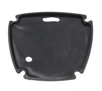 Niceminiwall Rubber Oil Baffle for Air Compressor, Straight On-Line Machine Accessory, Compatible with Small Oil Gas Models 1P 3P 5P, Lasting Black Gasket and Washer(118×104×82.5mm)