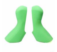 Niceminiwall Silicone Brake Lever Hoods for for ST R8020, Non-Slip Gear Shift Covers with Enhanced Grip and Comfortable Touch, Weather-Resistant Bracket Covers for(Green)