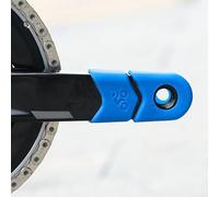 Niceminiwall Silicone Crankarm Protector Cover for Crankset - Fit for 99% Crank Types, Mountain For Bike & Road Cycle Compatible, 2-Pack or 4-P(4PCS BLUE)
