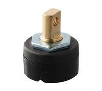Niceminiwall Single Plate Rear Plate Fast Connector Socket DKJ35-50 for Welding Tools with Gold Black Finish(D)