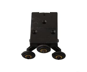 Niceminiwall Sliding Door Roller Gear kit Pulley Plastic Track Panel Wardrobe Furniture, User Friendly Design For Effortless Access To Storage,(Upper wheel core)