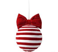 Niceminiwall Soft Plush Christmas Ornament Red Velvet Modern Minimalist Figurine for Window Tabletop Shelf Decoration Multiple Sizes Cozy Holiday Home Decor(G)