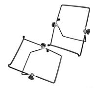 Niceminiwall Solar Panel Stand 2 Pcs Foldable Mounting Bracket Adjustable Metal Support Holder for for Optimal Sunlight Exposure, Small 130x90 mm and Large 180x140 mm Sizes for(L)