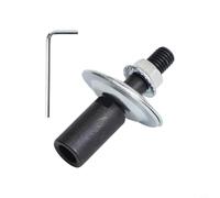 Niceminiwall Spindle Adapter Left/Right for Grinding Polishing Shaft Motor Bench Grinder, Steel Construction with M10 Thread and 8mm/10mm/12mm Bottom Hole(Right-10mm)