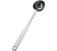 Niceminiwall Stainless Steel Coffee Scoop Measuring Spoon 8ml 25ml Long Handle for for Deep Containers Multipurpose for for Coffee Tea Sugar Flour Spices Lasting Rust Resistant(25ml)