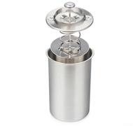 Niceminiwall Stainless Steel Ham Maker Meat Press Cooker with Built-in Thermometer for for Homemade Deli Meat, Luncheon, Roulade, and Veggie Burgers, 2lb Capacity, Lasting 304(Cable)