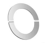 Niceminiwall Stainless Steel Pipe Covers Wall Split Flanges Pipe Collars Split Rosette Pipe Collar Shower Pipe Cover Collar Stove Pipe Rosette Cover For Gas Wall Boiler Extractors(100mm)