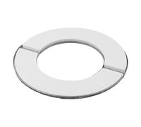 Niceminiwall Stainless Steel Pipe Decorative Cover for Gas Water Heater and Shower Pipes with Split Design Easy Installation High Temperature Resistance Silver Finish(80mm)