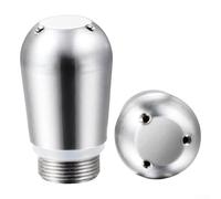 Niceminiwall Stainless Steel Steam Wand Nozzle Compatible with Expobar Coffee Machine, 3 or 4 Hole Screw Tip, 8.3mm Outer Diameter Espresso Steam Spout Replacement for for Milk(Three Holes)