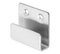 Niceminiwall Stainless Steel U-Shape Corner Brackets with Hanging Hook, Rust-Resistant Mirror and Tile Support Clips, 40x11x34mm Heavy Duty Fixtures for Home DIY